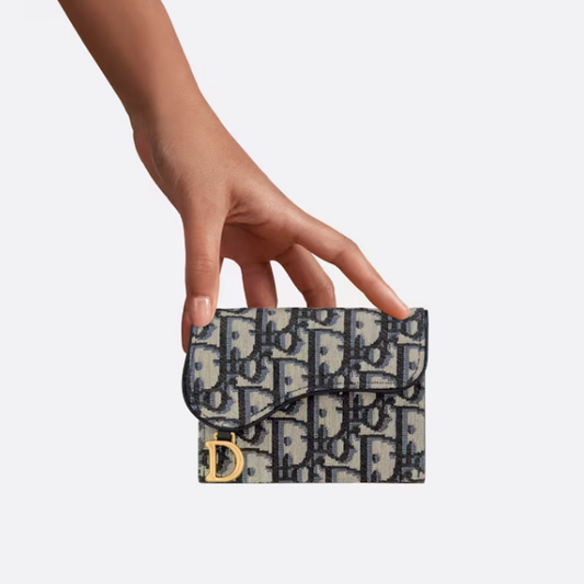Dior SADDLE GUSSET Card Holder S5644CTZQ_M928